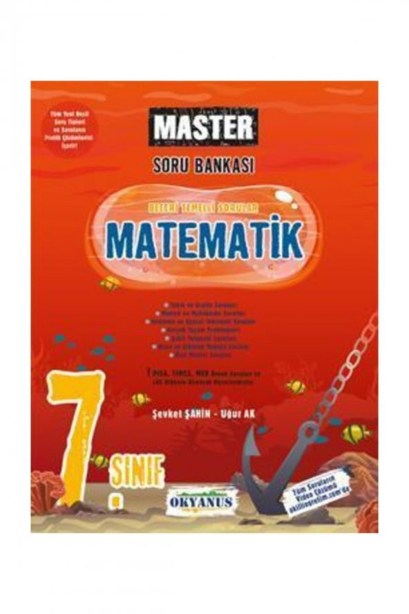 Okyanus 7. Sınıf Master Matematık Soru Bankası