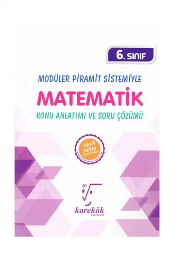 6. Sınıf Matematik MPS Konu Anlatımı ve Soru Çözümü Karekök Yayınları