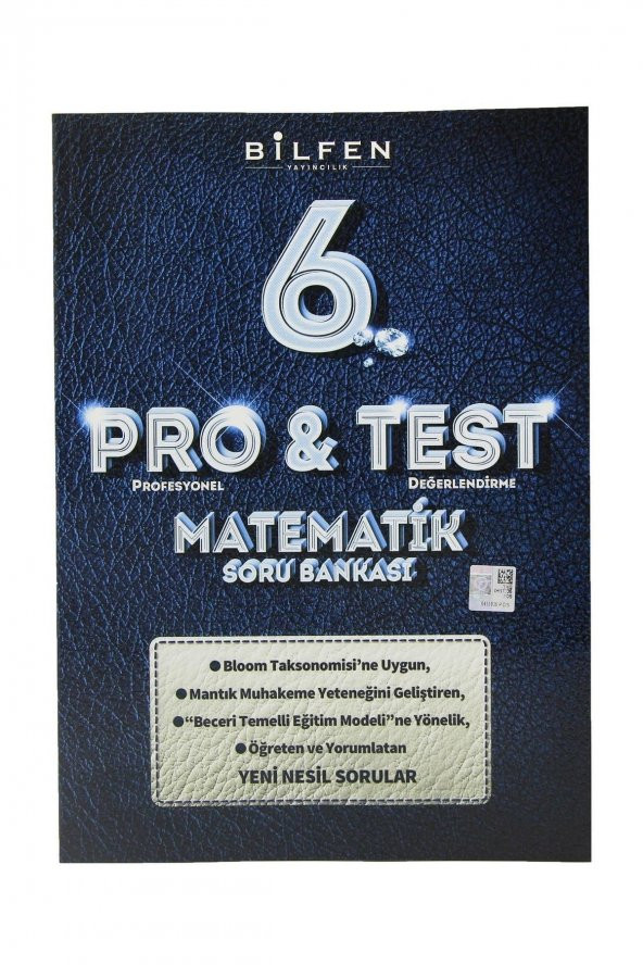 6. Sınıf Matematik ProTest Soru Bankası Bilfen Yayıncılık