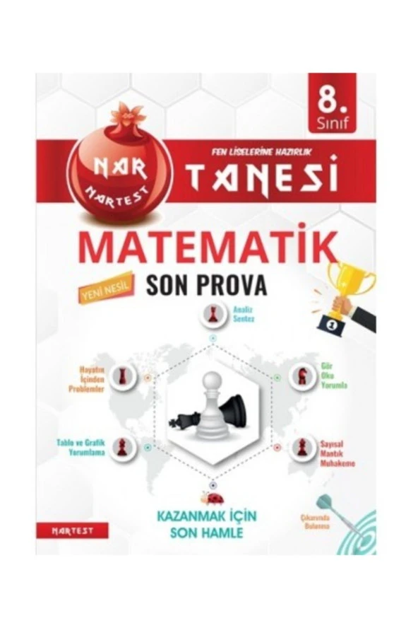 8 Sınıf Matematik Nar Tanesi Son Prova Altın Sorular Nartest Yay