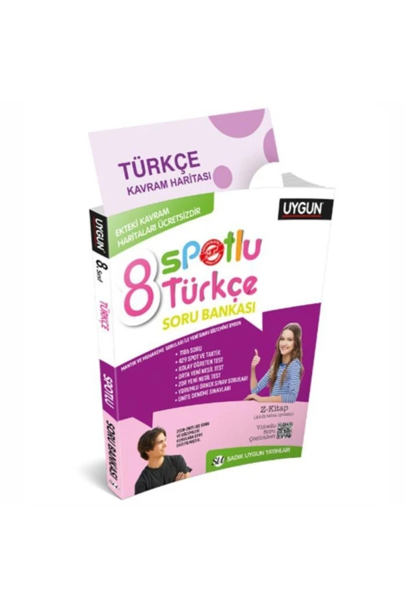 8 Sınıf Spotlu Türkçe Kavram Haritası Yeni