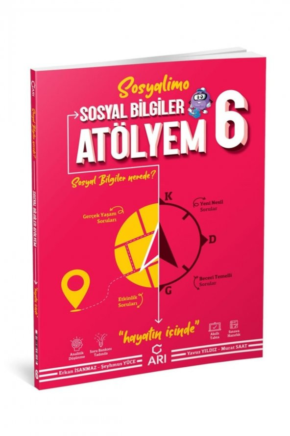 Arı 6. Sınıf Sosyalimo Akıllı Sosyal Bilgiler Atölyem