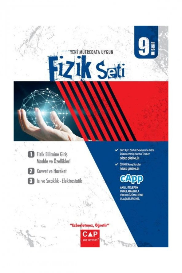 Çap Yayınları 9. Sınıf Anadolu Lisesi Fizik Seti