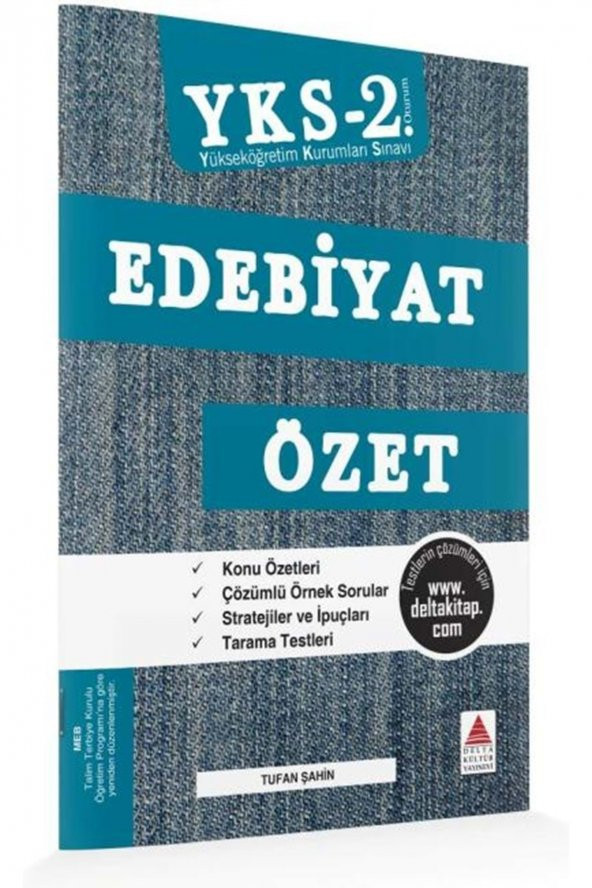 Delta Yayınları Ayt Edebiyat Özet