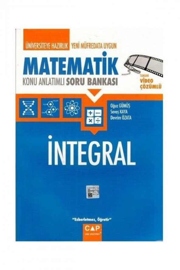 Çap Yayınları Matematik İntegral Konu Anlatımlı Soru Bankası