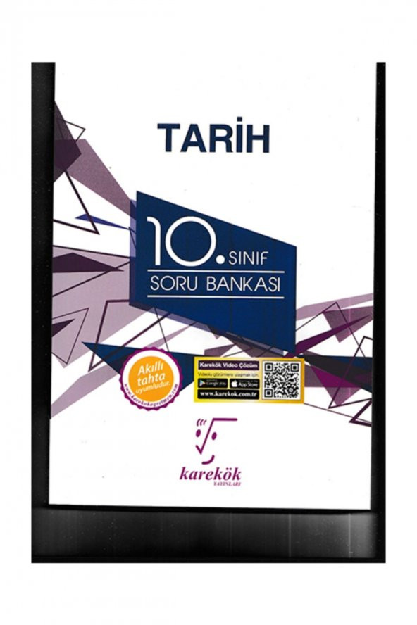 Karekök Yayınları 10.Sınıf Tarih Soru Bankası