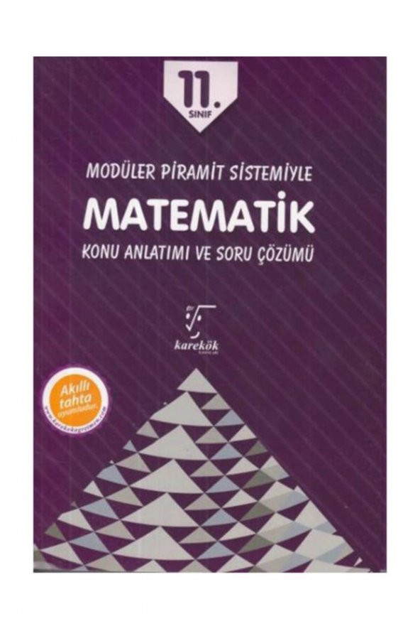 Karekök Yayınları 11. Sınıf Matematik Konu Anlatımı ve Soru Çözümü