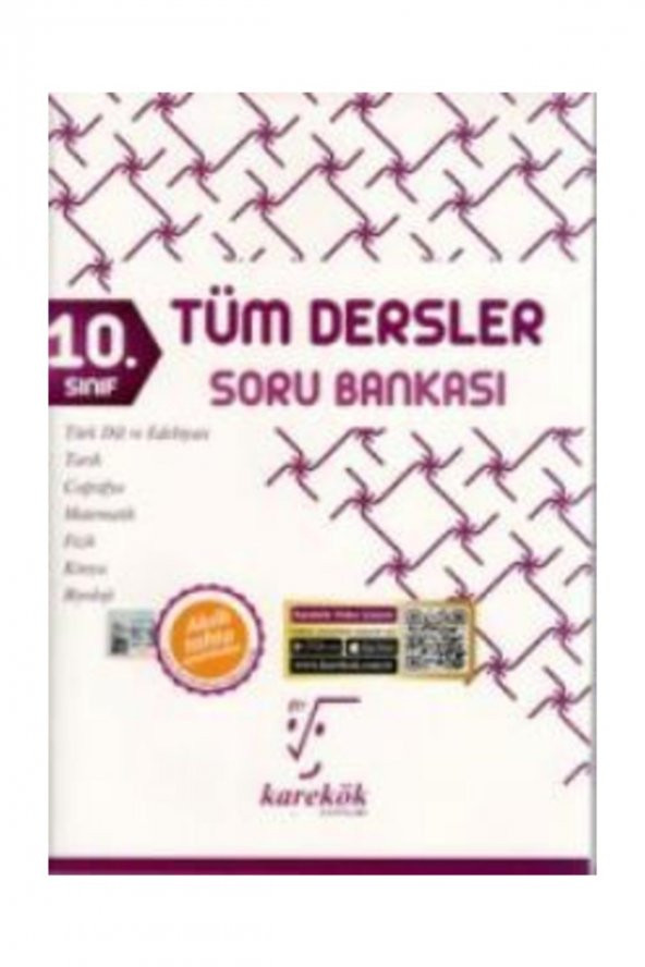 Karekök Yayınları 10.Sınıf Tüm Dersler Soru Bankası