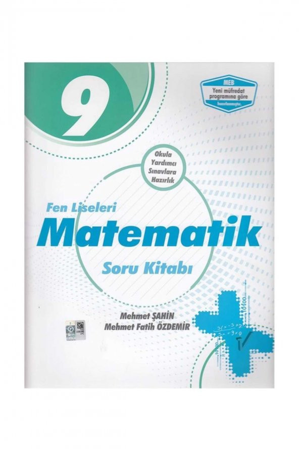 Palme Yayınları 9. Sınıf Fen Liseleri Matematik Soru Kitabı
