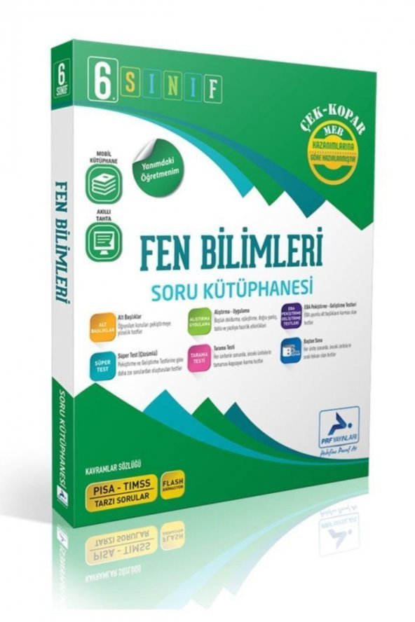 Paraf 6.sınıf Fen Bilimleri Soru Kütüphanesi