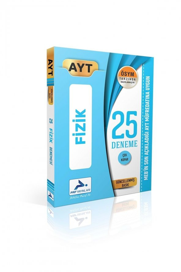 Paraf Ayt 1.dönem Fizik 25 Branş Deneme Nisan 2020