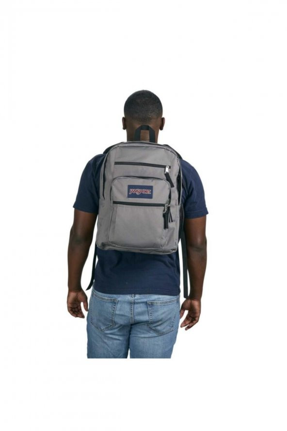 Big Student Graphite Grey Gri Laptop Sırt Çantası Ek0a5bahn60 - 4