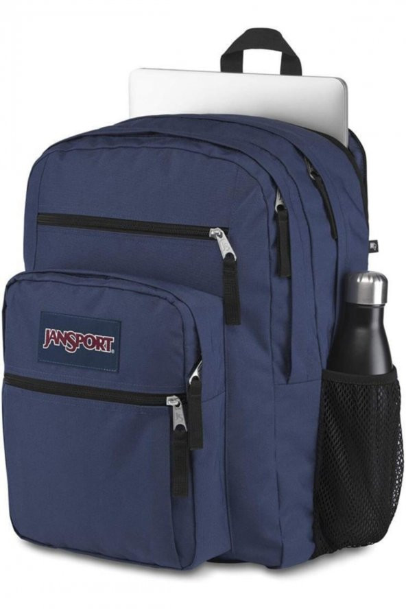 Big Student Navy Lacivert Laptop Sırt Çantası Ek0a5bahn54 - 3