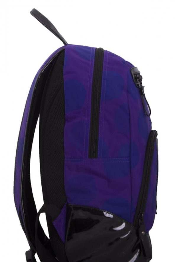 U.S. Polo Assn. Mor-Siyah Günlük Sırt Çantası Plçan6334 - 2