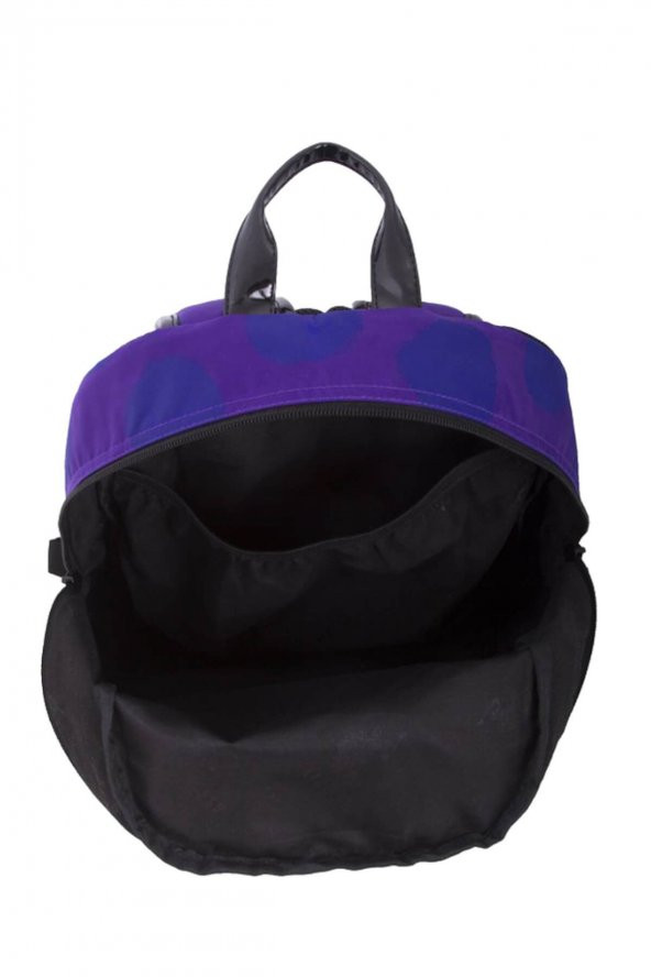 U.S. Polo Assn. Mor-Siyah Günlük Sırt Çantası Plçan6334 - 4