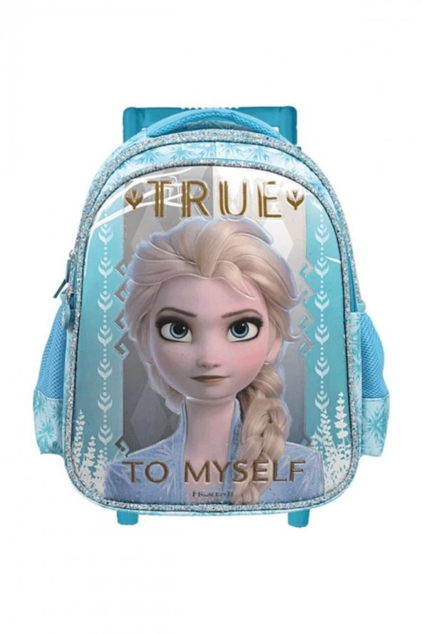 Disney Frozen True To Myself Çekçekli İlkokul Çantası 5155
