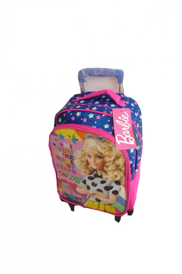 Frocx Barbie Lisanslı Iki Bölmeli Çek Çek Okul Sırt Çantası 5022