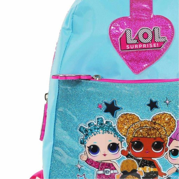 L.O.L Anaokul Çantası Mavi 9726 - Resim 4