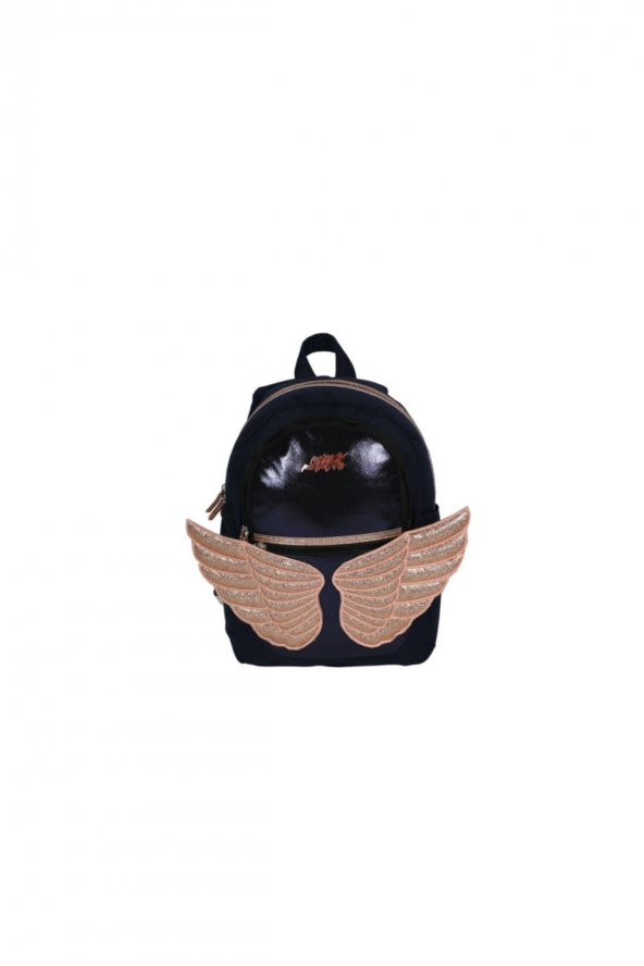 Miss Mirella Anaokulu Çantası Bej Kanatlı 21062 - Resim 2