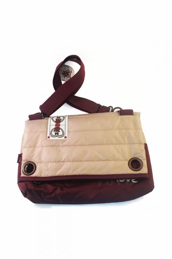 Nici Maymun Büyük Çanta Bej-Gri 448 U284326 /