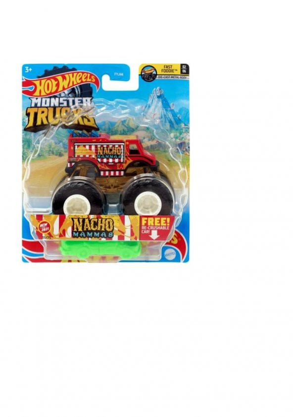 HOT WHEELS MONSTER TRUCKS 1:64