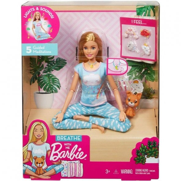 Barbie Wellness Nefes Egzersizi Bebeği