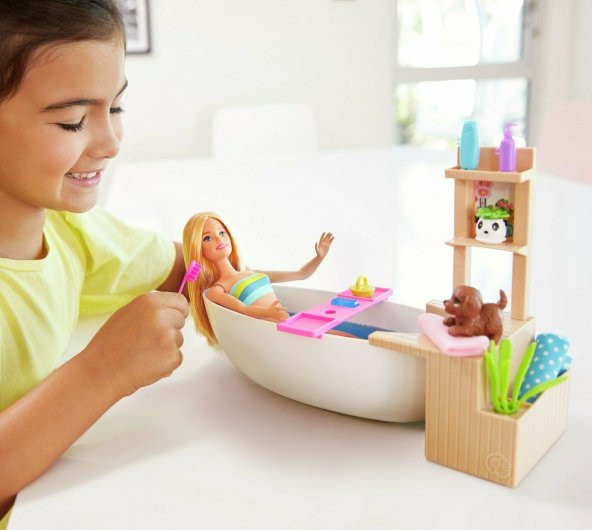 BARBİE WELLNESS SPA GÜNÜ OYUN SETİ - 5