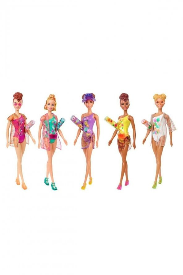 Barbıe Renk Değiştiren Sürpriz Barbıe Kum Ve Güneş Serisi Seri-3 - 2