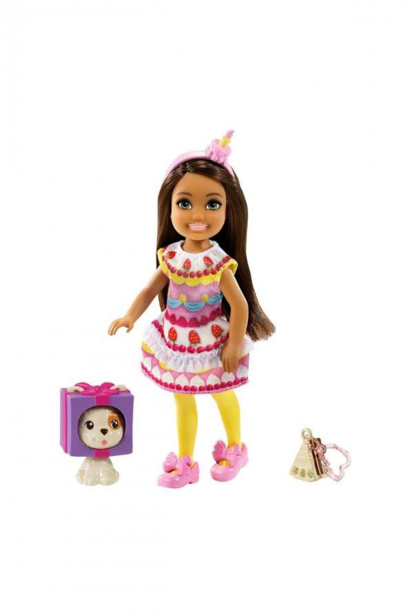 Barbie Kostümlü Chelsea ve Hayvancığı Oyun Setleri GRP71