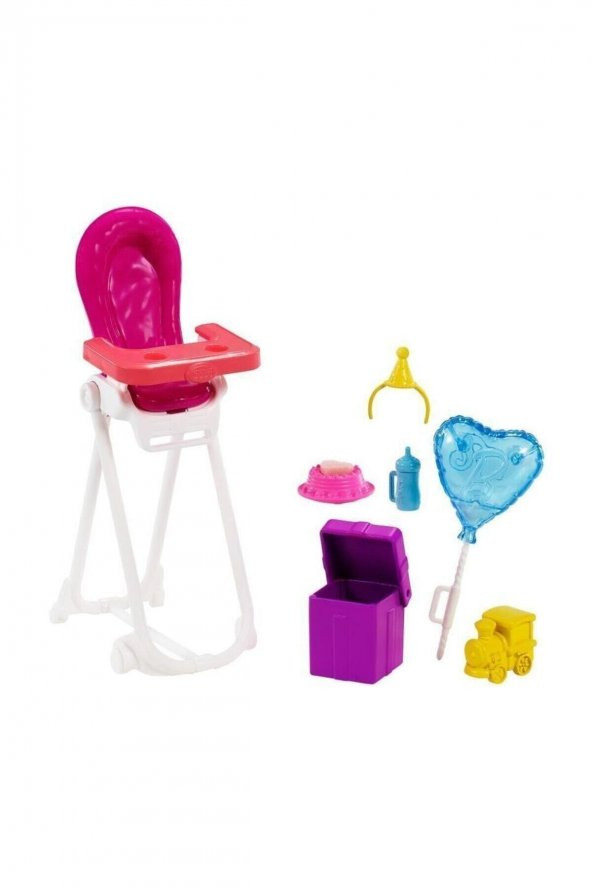 Barbie Skipper Bebek Bakıcısı Bebeği Oyun Seti Parti Temalı - 2