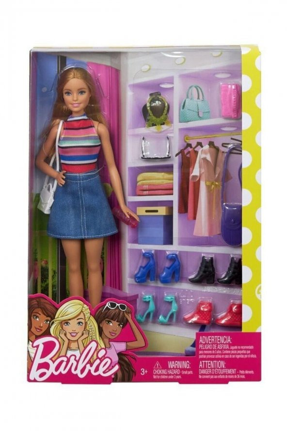 Barbie Bebek Muhteşem Aksesuarları Fvj42 - 5