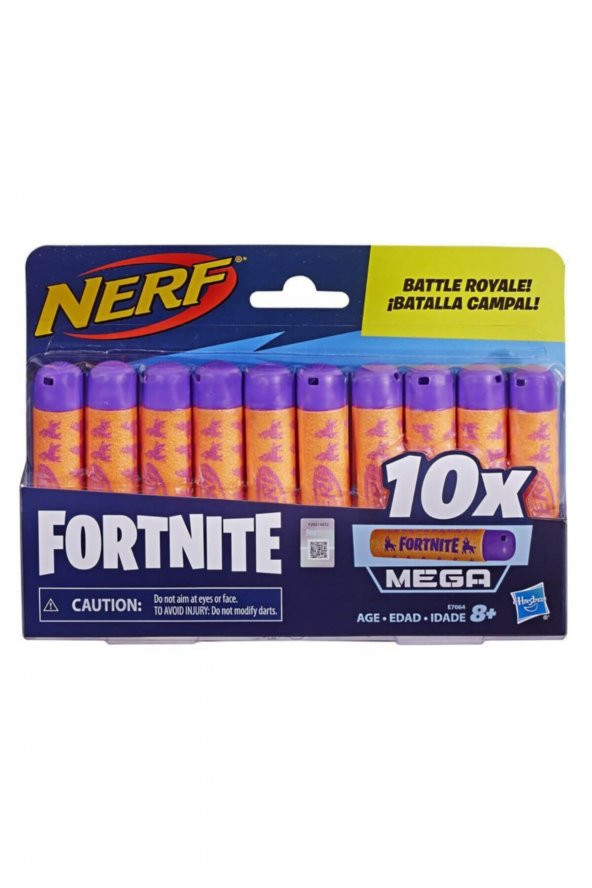 Nerf Fortnite Mega 10lu Yedek Paket E7064