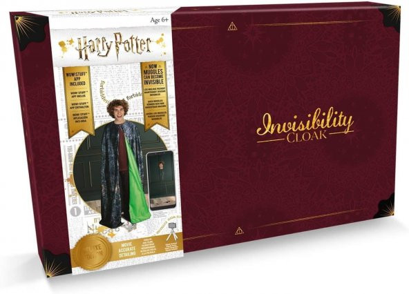 Harry Potter Görünmezlik Pelerini Deluxe Edition Özel Efekt Kostüm