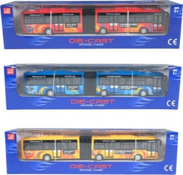 Kızılkaya Oyuncak Çek Bırak Metrobüs 1 Adet