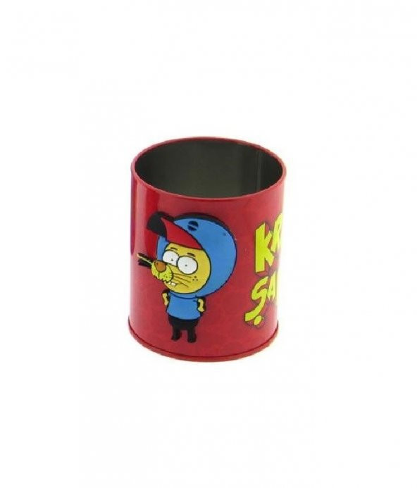 Kral Şakir Ks-360 Metal Masaüstü Kalemlik 3D Figürlü ürün görseli