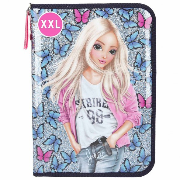 Top Model Big Pencil Case Butterfly Dolu Kalem Kutu