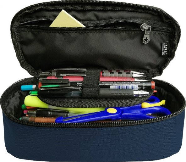 Jacbag Oval Jac 21 ( Oval ) Kalem Çantası - Lacivert - Resim 3