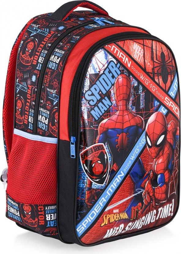 Frocx Spıderman Ilkokul Çantası Salto Web Slinging Time - 2