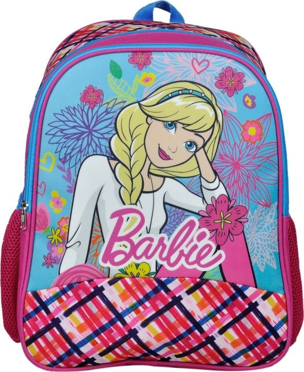 Hakan Çanta Barbie Simli İki Bölmeli İlkokul Çantası (Hakan 96522)