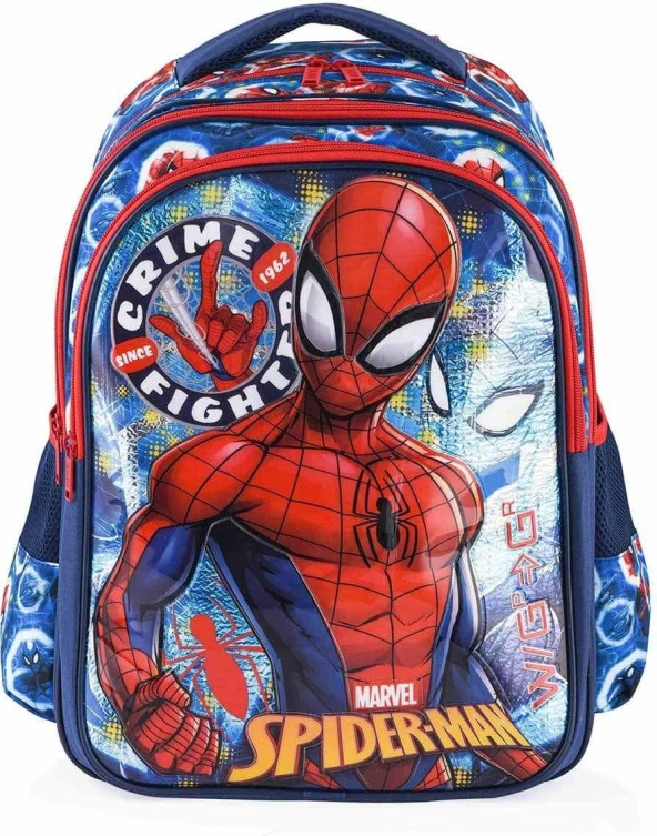 Ottonya Spiderman Trio Crime Fighter Okul Çantası 41311