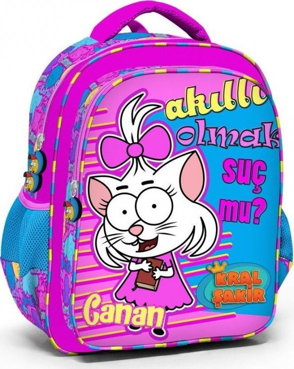 Yaygan Korsan Kral Canan Kız Çocuk Pembe İlkokul Çantası ürün görseli