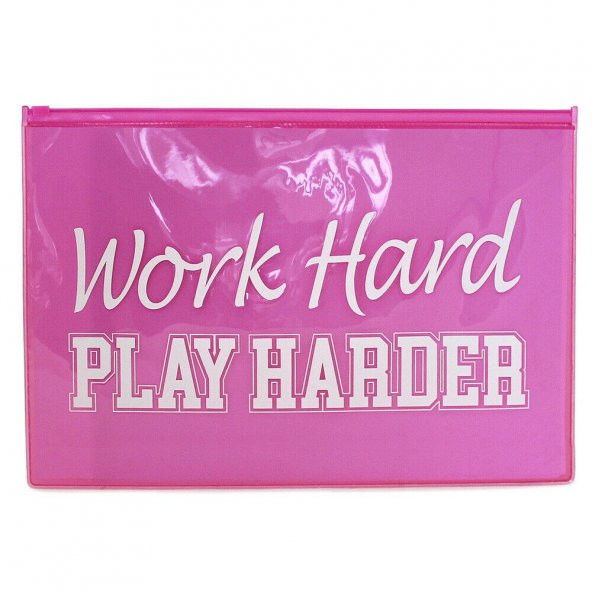 Pape Portföy Dosya Work Hard A4 PM18427 ürün görseli 1