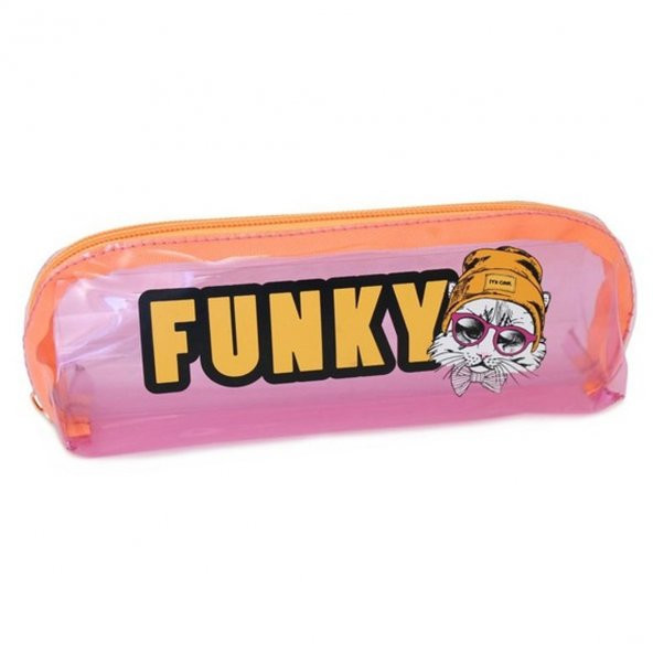 Pape Şeffaf Kalem Kutu Funky 17495