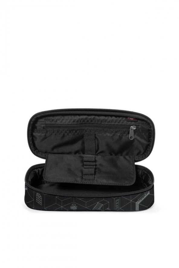 Eastpak Oval Single Blocks Black Kalem Çantası - Resim 2