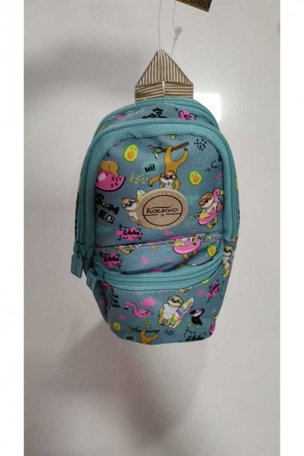 Kaukka Nature Junıor Bag Kalem Çantası Flamıngo Aloha ürün görseli