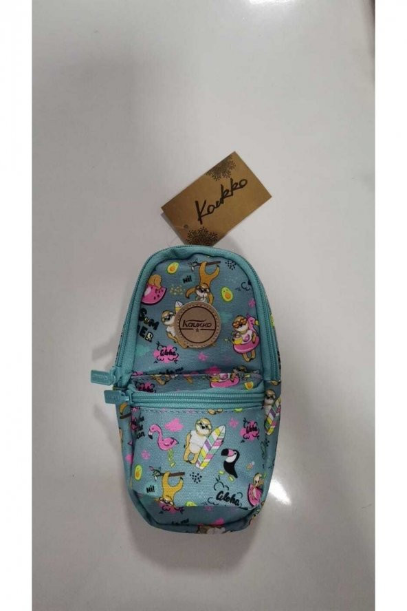 Kaukka Nature Junıor Bag Kalem Çantası Flamıngo Aloha - Resim 2