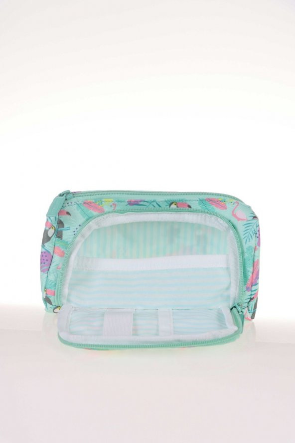 Kaukko Nature Plump Kalem Çantası Parrot (k2340) - Resim 3