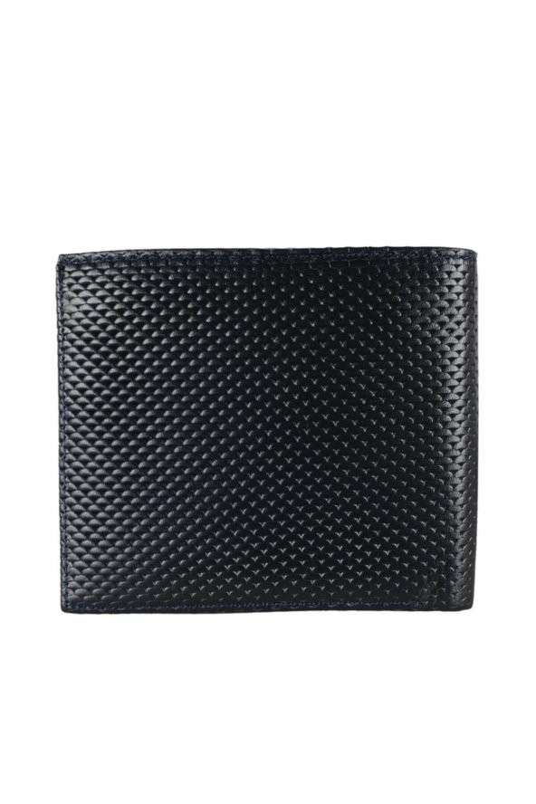 US Polo Assn Hakiki Deri Lacivert Erkek Cüzdan PLCZ8408 - 3