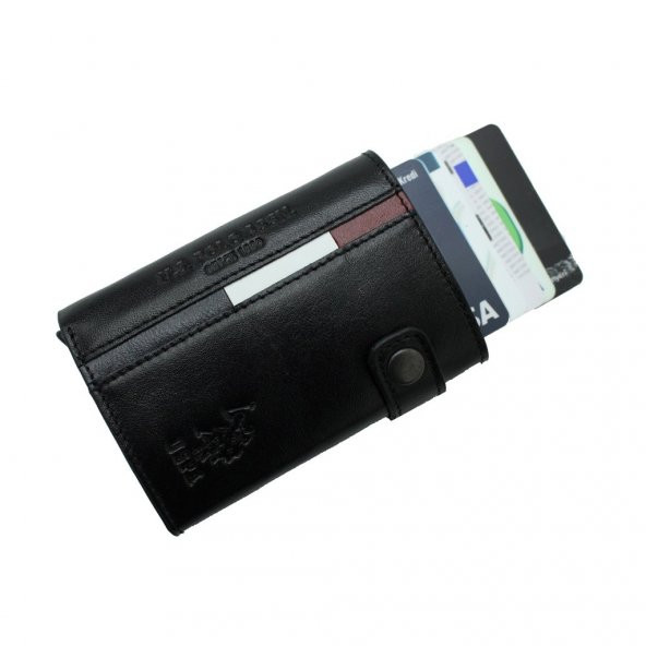 U.s Polo Assn. Siyah Erkek Cüzdan Plcuz 9216