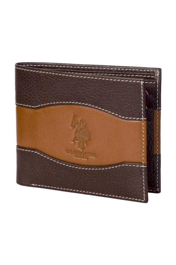 U.S. Polo Assn. Erkek Cüzdan Plcz8423 Kahverengi - 2